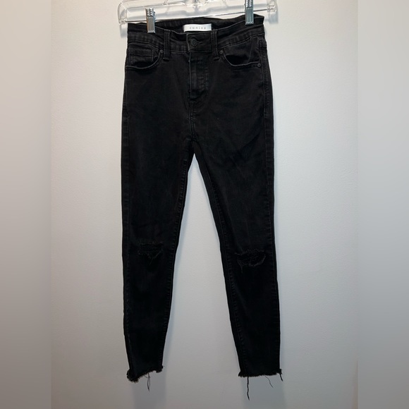 Eunina Clara High Rise Skinny Crop jeans size 1 - Picture 1 of 5